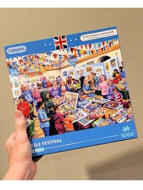 PUZZLE FESTIVAL by Gibsons JIGSAW PUZZLE 1000 pieces